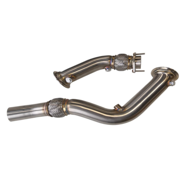 BMW S55 downpipe with flexpipe