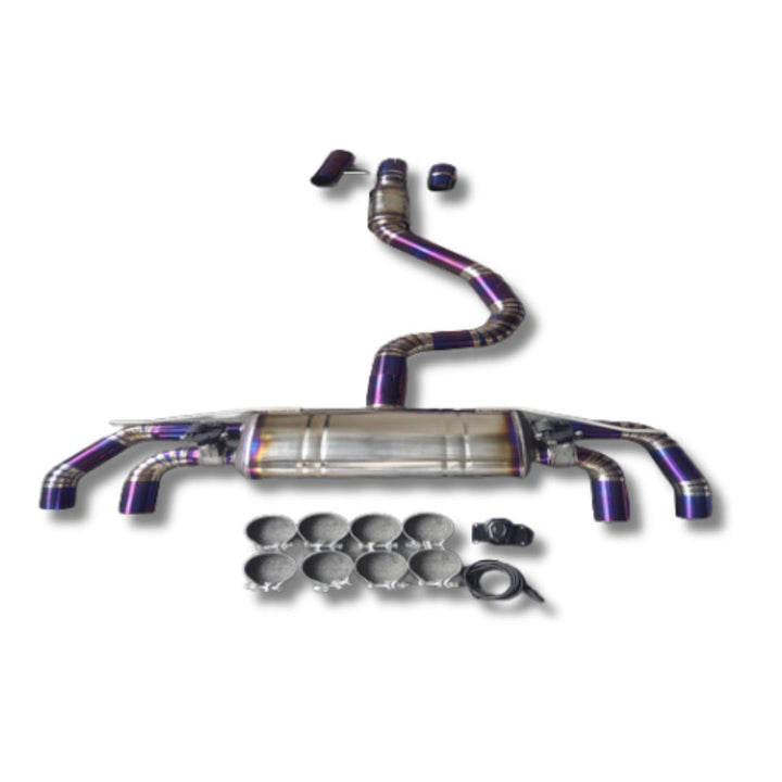 VW Golf R MK7/8 titanium exhaust